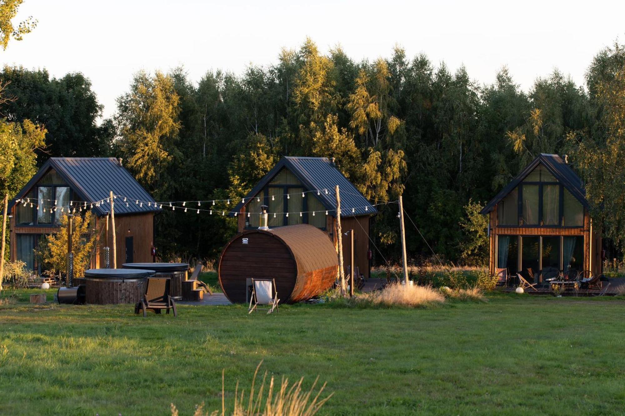 Grudza Barn House Villa Bagian luar foto